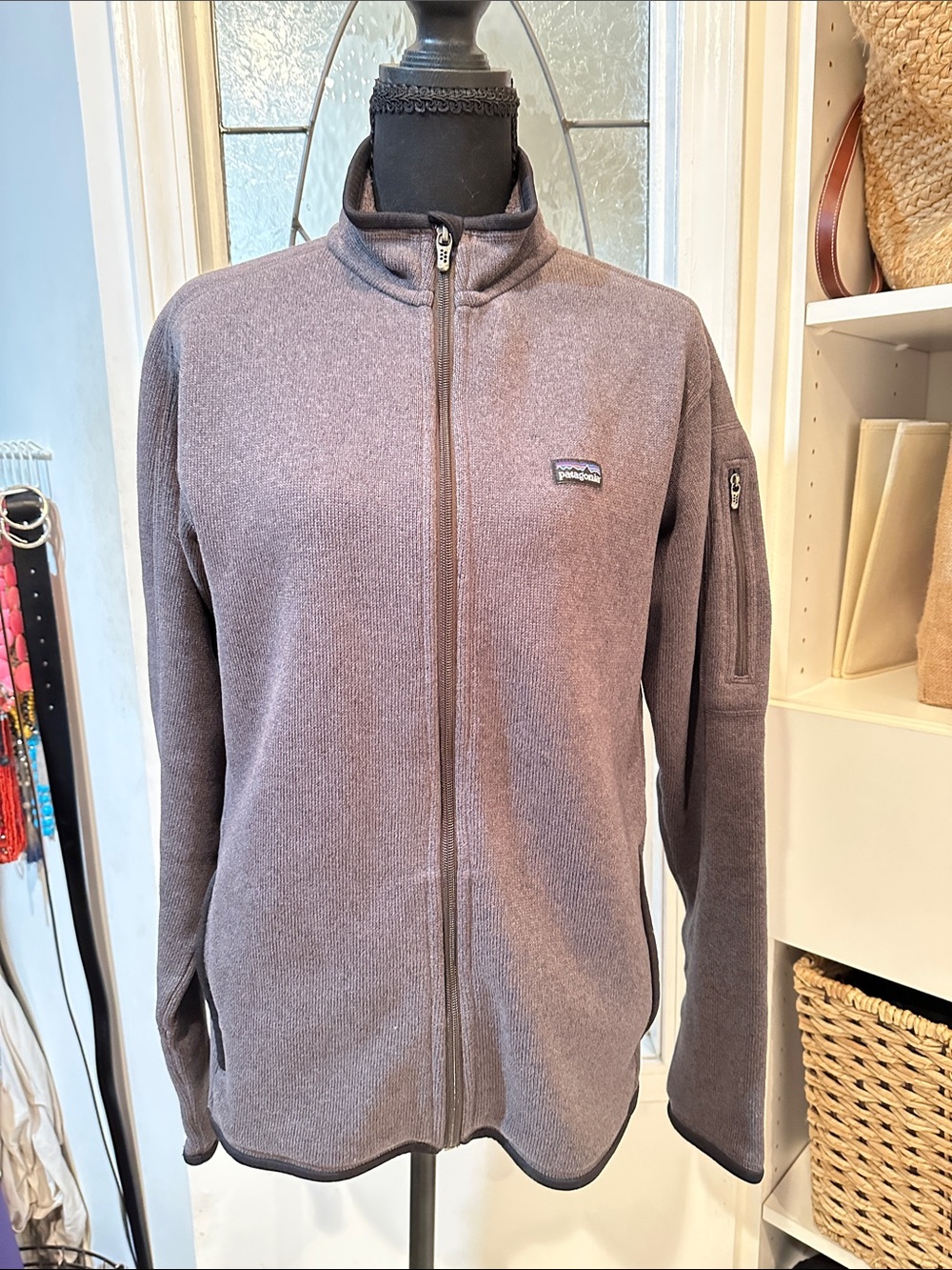 Patagonia Women’s Zip Fleece Jacket Grey